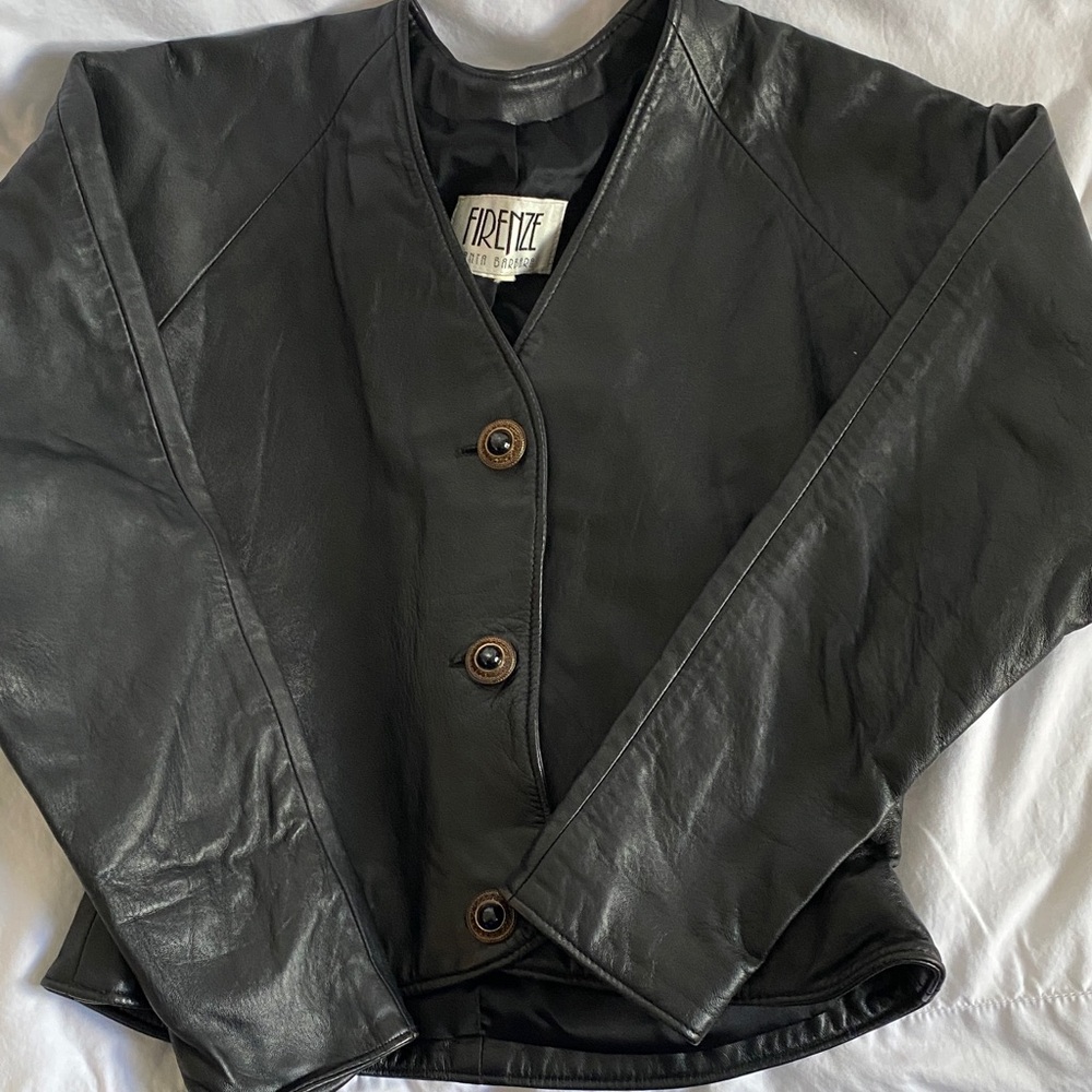 Black Leather Jacket for Women